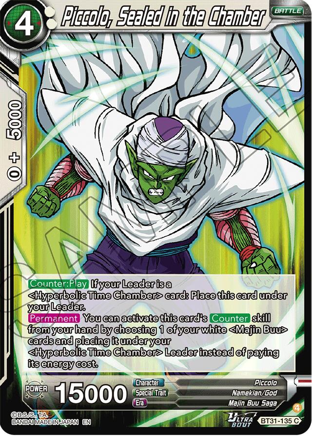 Piccolo, Sealed in the Chamber (BT31-135) [Impact Beyond Dimensions] Parallel Foil