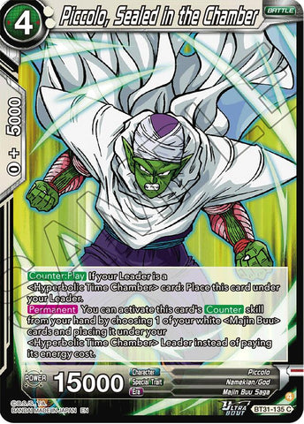 Piccolo, Sealed in the Chamber (BT31-135) [Impact Beyond Dimensions] Parallel Foil
