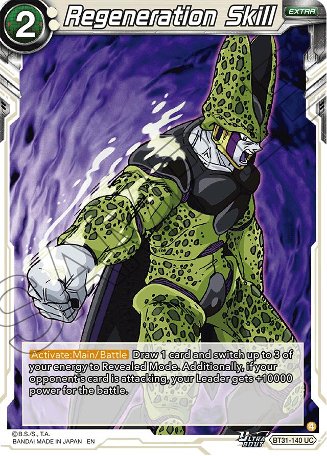 Regeneration Skill (BT31-140) [Impact Beyond Dimensions] Parallel Foil