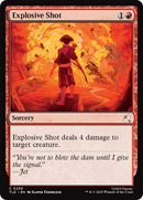 Explosive Shot [Avatar: The Last Airbender: Eternal-Legal] Foil