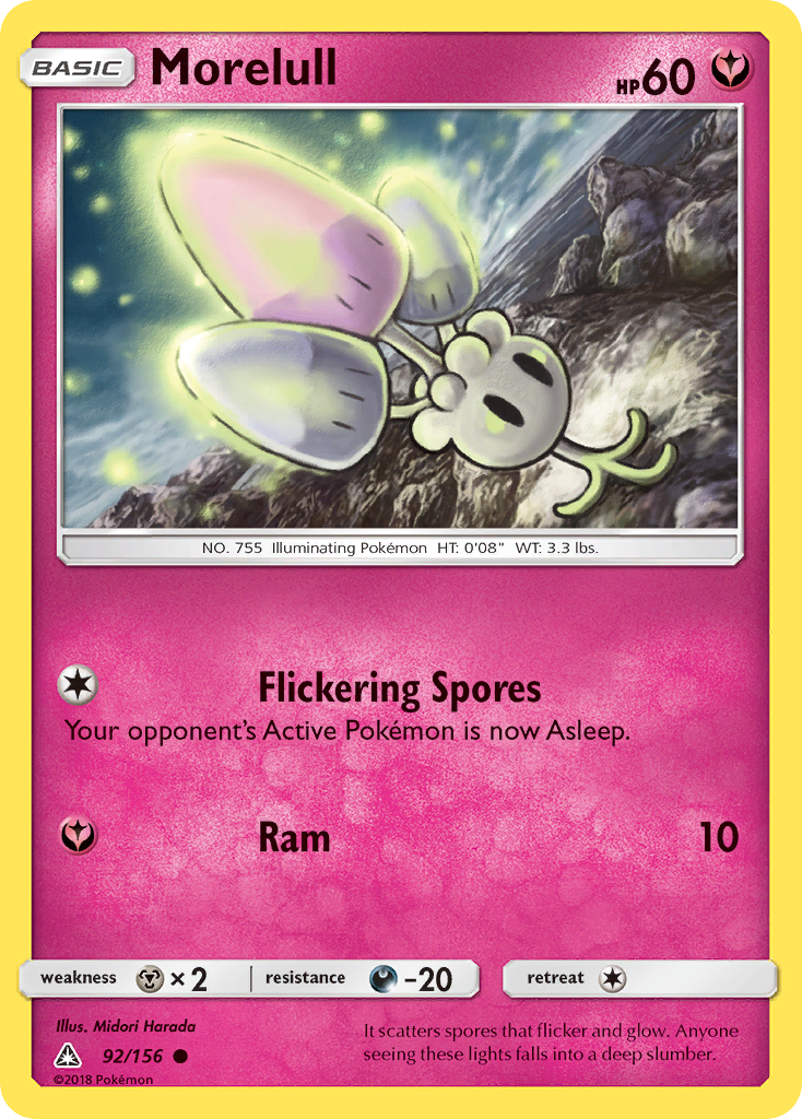 Morelull (92/156) [Sun & Moon: Ultra Prism] Reverse Holofoil