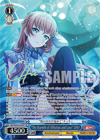 "The Warmth of Affection and Love" CHU (BD/WE49-E50SP) [BanG Dream! 10th Anniversary! Premium Booster]
