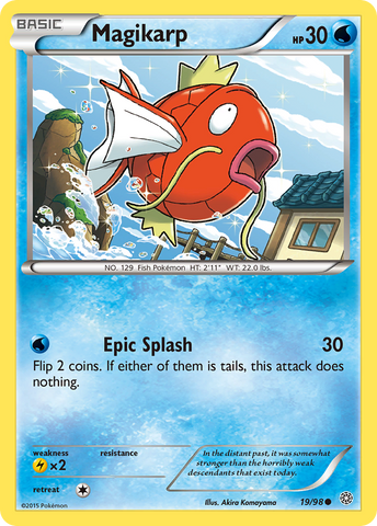 Magikarp (19/98) [XY: Ancient Origins] Reverse Holofoil