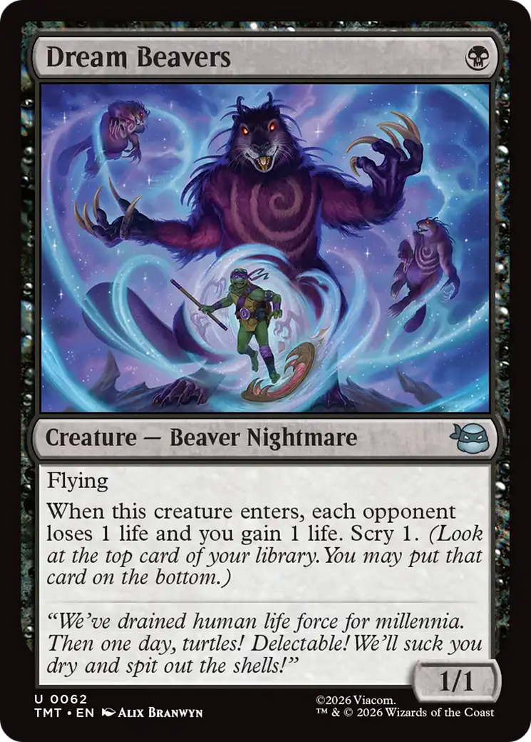 Dream Beavers [Teenage Mutant Ninja Turtles] Foil