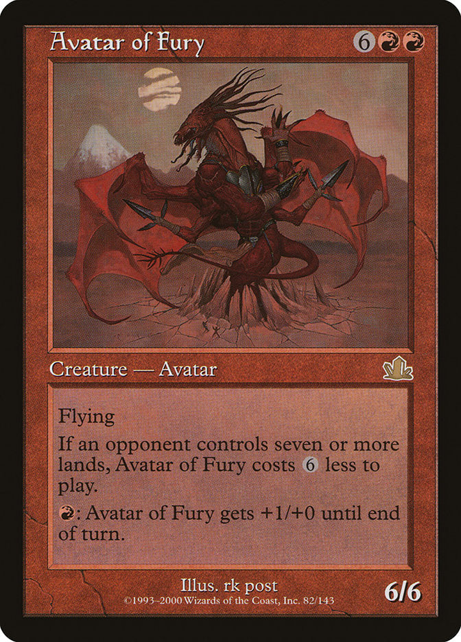 Avatar of Fury [Prophecy] Foil