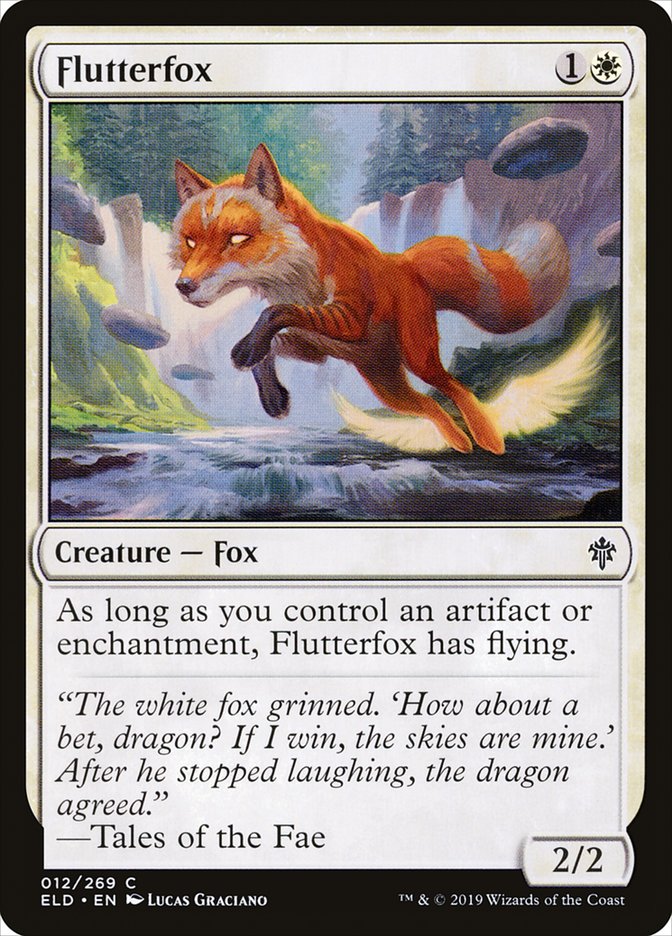 Flutterfox [Throne of Eldraine] Foil