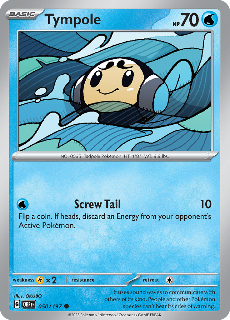 Tympole (050/197) [Scarlet & Violet: Obsidian Flames] Reverse Holofoil