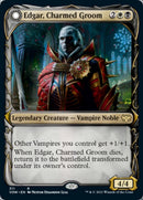 Edgar, Charmed Groom // Edgar Markov's Coffin (Showcase Fang Frame) [Innistrad: Crimson Vow] Foil