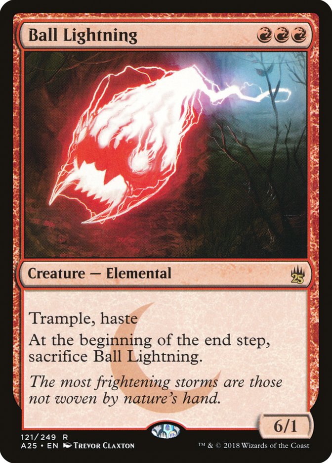 Ball Lightning [Masters 25] Foil
