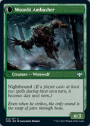 Oakshade Stalker // Moonlit Ambusher [Innistrad: Crimson Vow] Foil