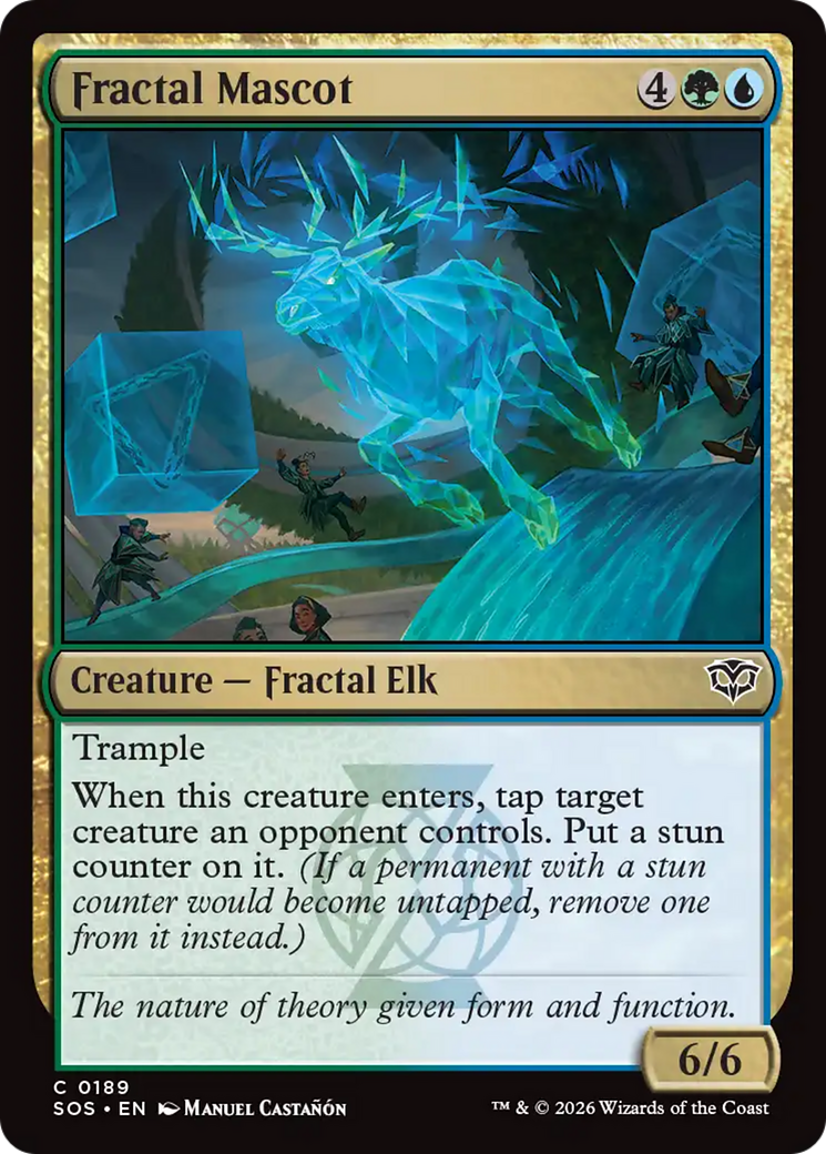 Fractal Mascot [Secrets of Strixhaven] Foil