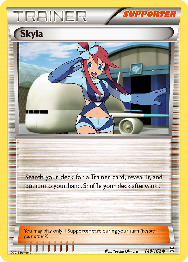 Skyla (148/162) [XY: BREAKthrough] Reverse Holofoil