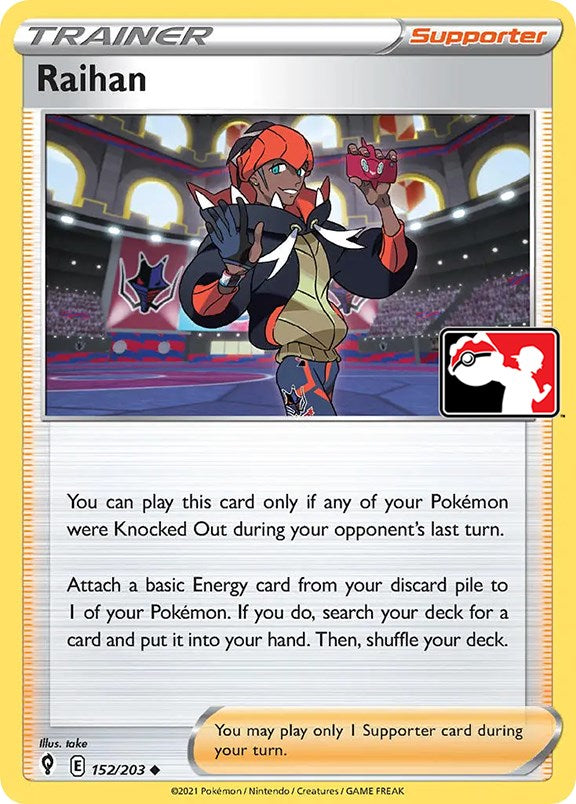 Raihan (152/203) [Prize Pack Series One] Holofoil