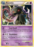 Banette (14/102) [HeartGold & SoulSilver: Triumphant] Reverse Holofoil