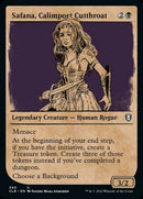 Safana, Calimport Cutthroat (Showcase) [Commander Legends: Battle for Baldur's Gate] Foil