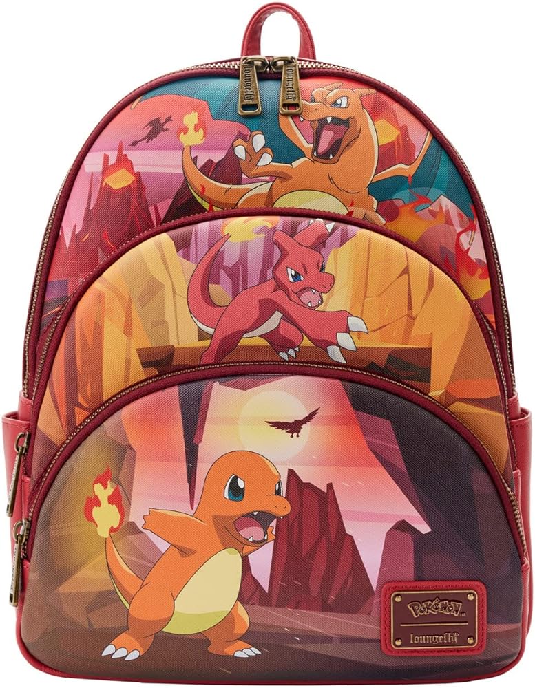 Charizard Evolution Line Loungefly Backpack