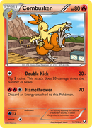 Combusken (16/108) [Black & White: Dark Explorers] Reverse Holofoil