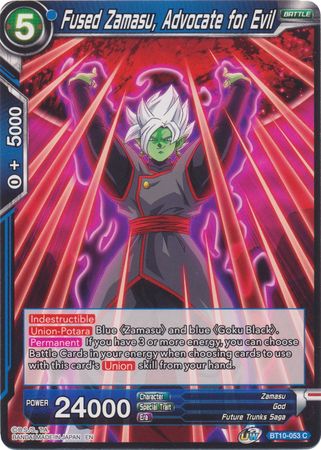 Fused Zamasu, Advocate for Evil (BT10-053) [Rise of the Unison Warrior 2nd Edition] Parallel Foil