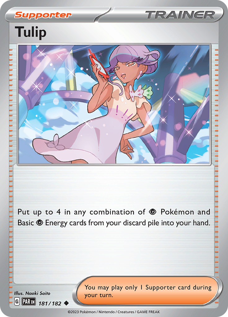 Tulip (181/182) [Scarlet & Violet: Paradox Rift] Reverse Holofoil