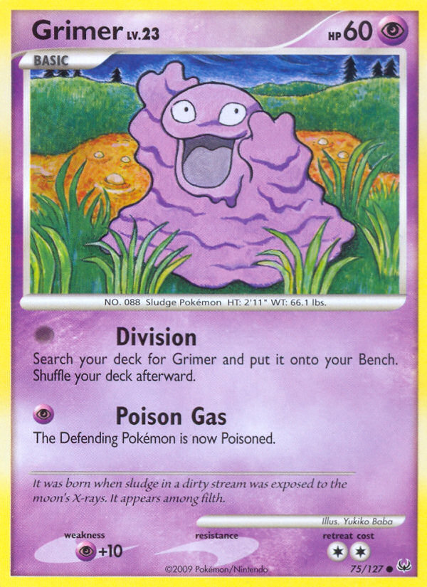Grimer (75/127) [Platinum: Base Set] Reverse Holofoil