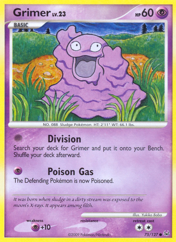 Grimer (75/127) [Platinum: Base Set] Reverse Holofoil