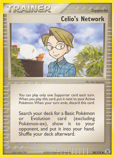 Celio's Network (88/112) [EX: FireRed & LeafGreen] Reverse Holofoil