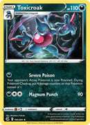 Toxicroak (166/264) [Sword & Shield: Fusion Strike] Reverse Holofoil