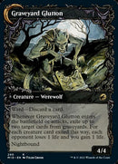 Graveyard Trespasser // Graveyard Glutton (Showcase Equinox) [Innistrad: Midnight Hunt] Foil