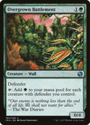 Overgrown Battlement [Iconic Masters] Foil