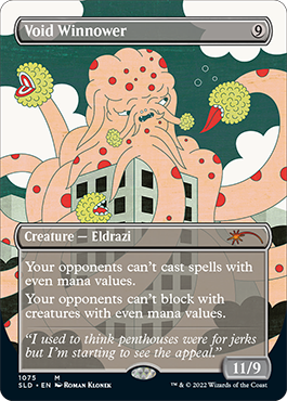 Void Winnower (Borderless) [Secret Lair Drop Series] Foil