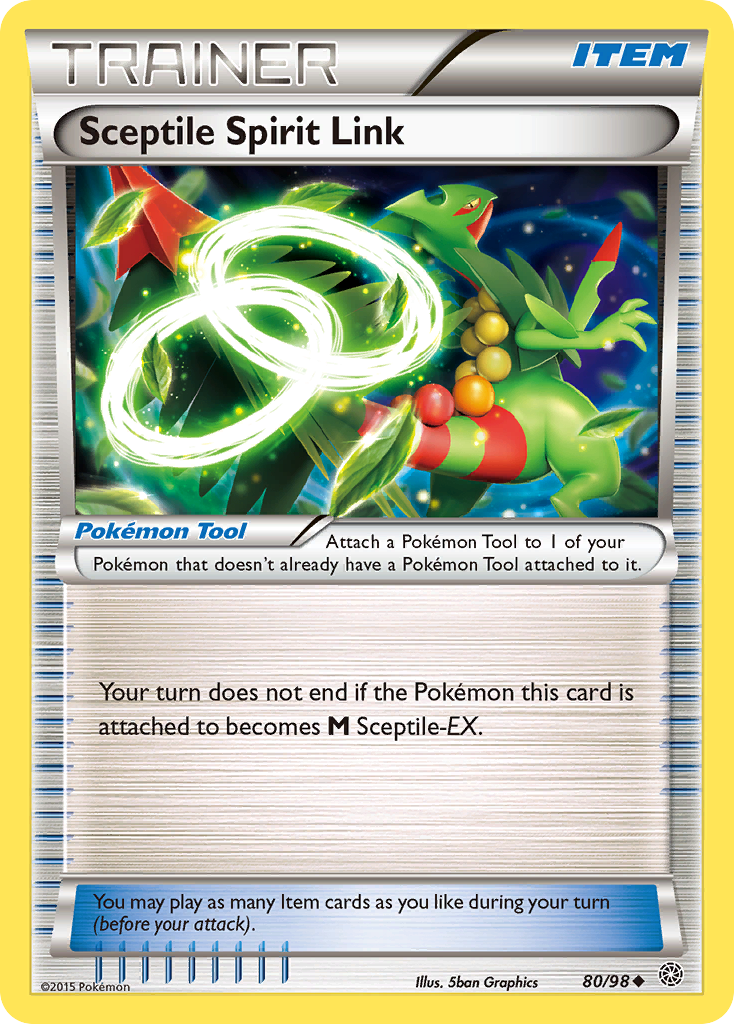 Sceptile Spirit Link (80/98) [XY: Ancient Origins] Reverse Holofoil