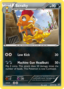 Scrafty (67/111) [XY: Furious Fists] Reverse Holofoil