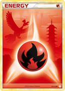 Fire Energy (116/123) [HeartGold & SoulSilver: Base Set] Reverse Holofoil