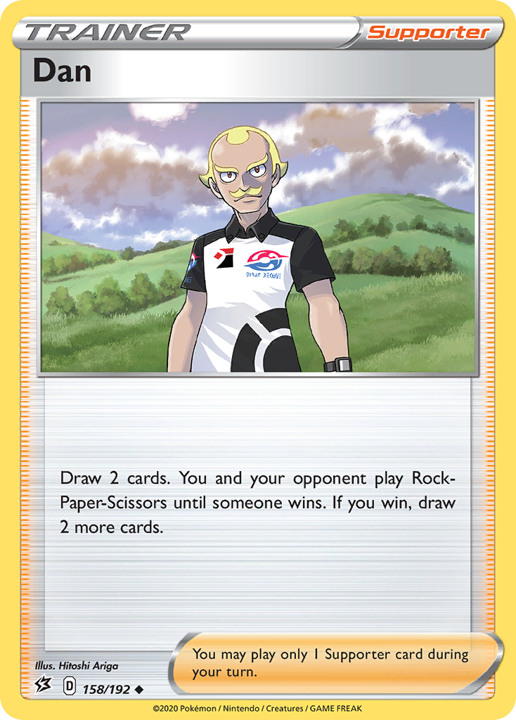 Dan (158/192) [Sword & Shield: Rebel Clash] Reverse Holofoil