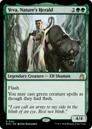 Yeva, Nature's Herald [Ravnica Remastered] Foil