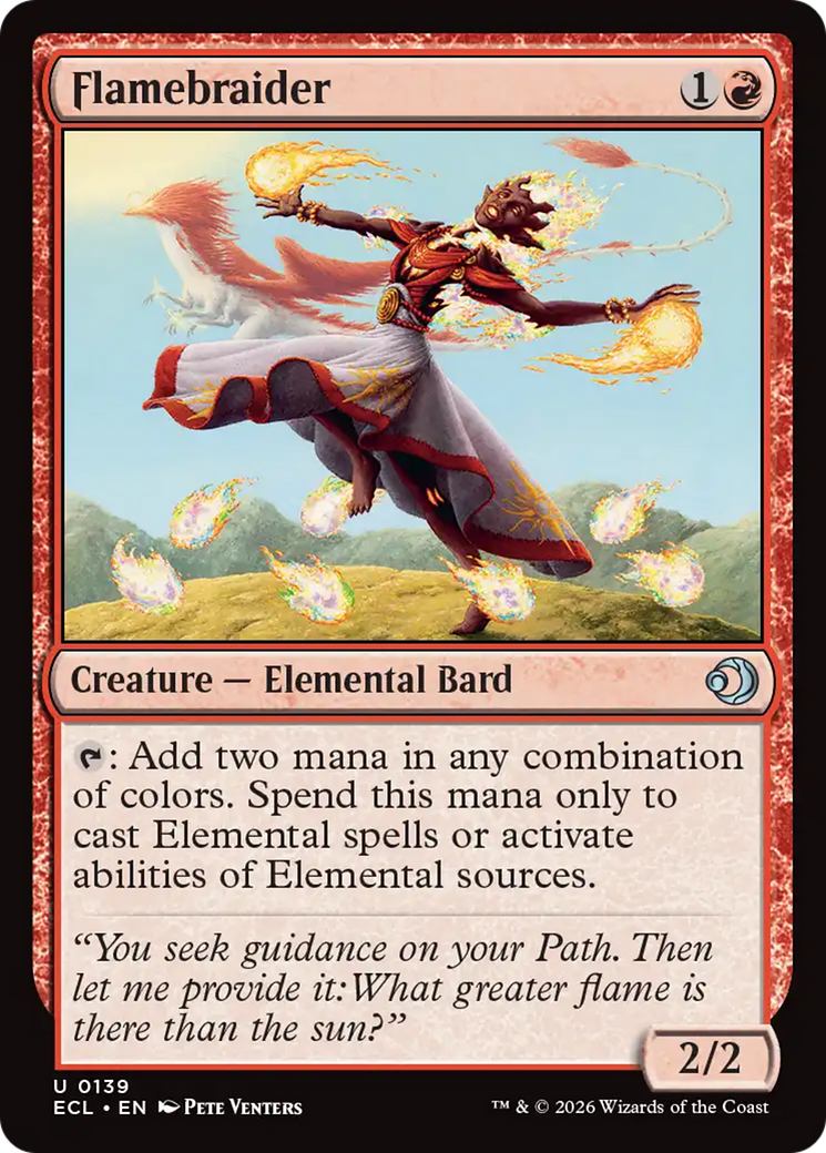 Flamebraider [Lorwyn Eclipsed] Foil