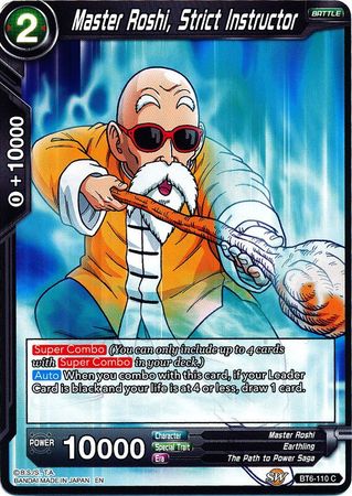Master Roshi, Strict Instructor (BT6-110) [Destroyer Kings] Parallel Foil