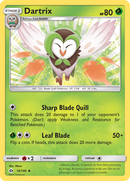 Dartrix (10/149) [Sun & Moon: Base Set] Reverse Holofoil