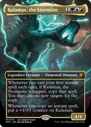 Kalamax, the Stormsire (Borderless) [The Lost Caverns of Ixalan Special Guests] Foil