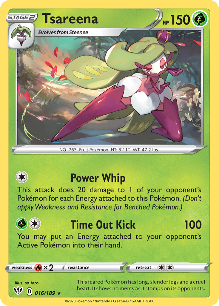 Tsareena (016/189) [Sword & Shield: Darkness Ablaze] Reverse Holofoil