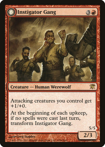 Instigator Gang // Wildblood Pack [Innistrad] Foil