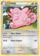 Clefable (3/123) [HeartGold & SoulSilver: Base Set] Reverse Holofoil
