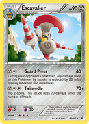 Escavalier (80/101) [Black & White: Noble Victories] Reverse Holofoil