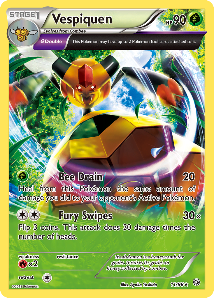Vespiquen (11/98) [XY: Ancient Origins] Reverse Holofoil