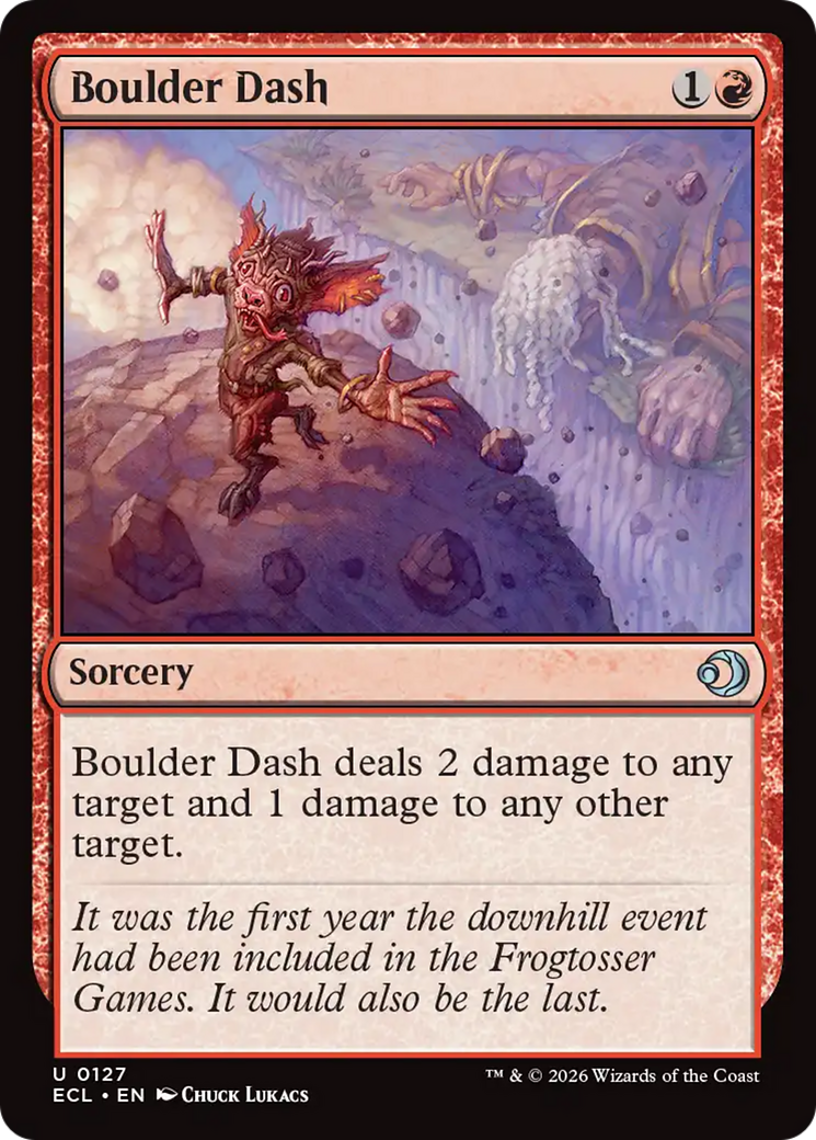 Boulder Dash [Lorwyn Eclipsed] Foil