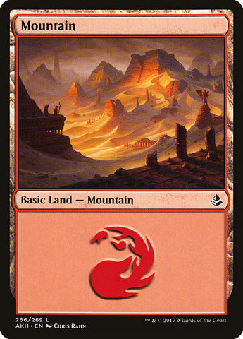 Mountain (266) [Amonkhet] Foil