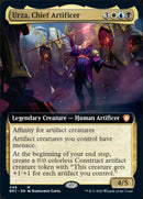 Urza, Chief Artificer (Extended Art) [The Brothers' War Commander] Foil