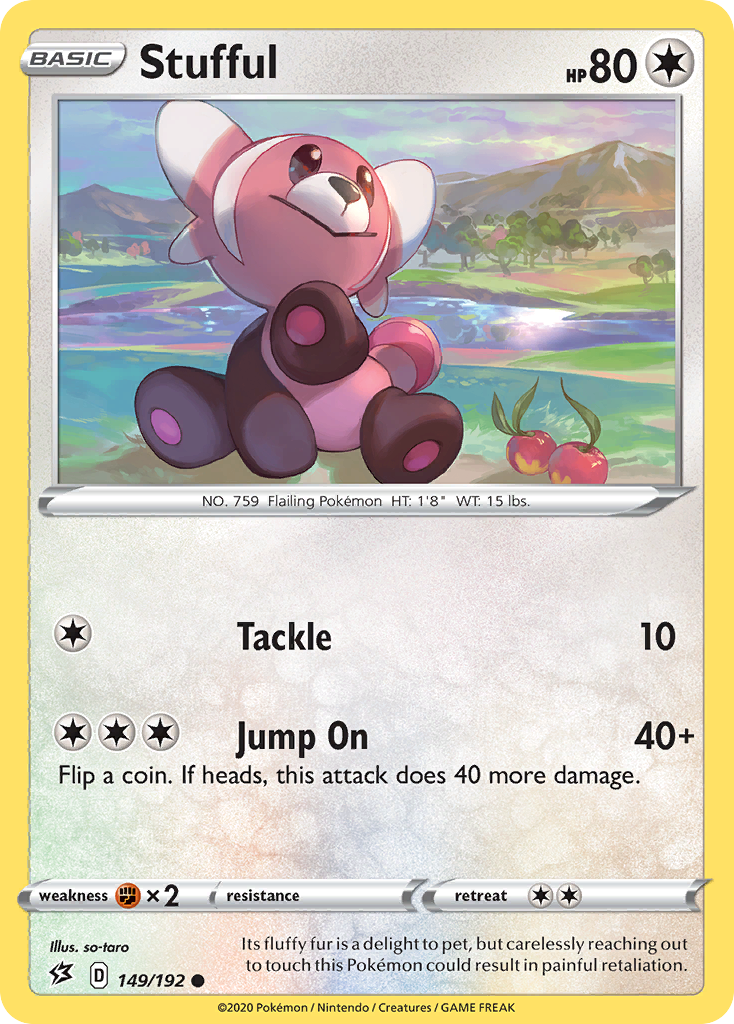 Stufful (149/192) [Sword & Shield: Rebel Clash] Reverse Holofoil