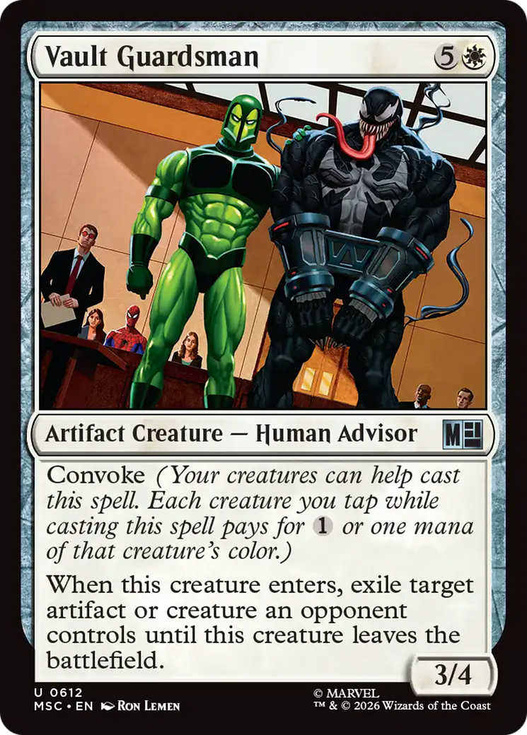 Vault Guardsman [Marvel Super Heroes Commander] Foil