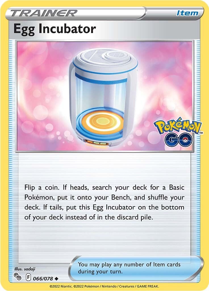 Egg Incubator (066/078) [Pokémon GO] Reverse Holofoil